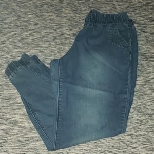 Jean joggers
